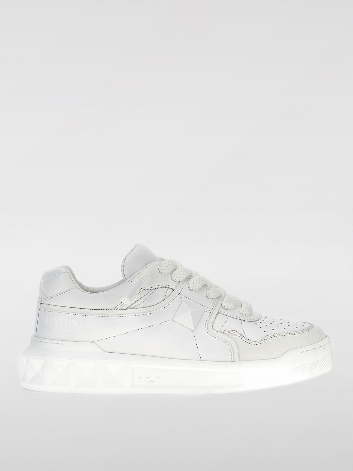 Shop Valentino Sneakers  Garavani Men Color White In 白色