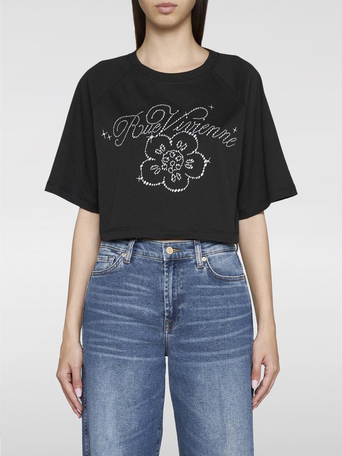 Shop Kenzo T-shirt  Woman Color Black In 黑色