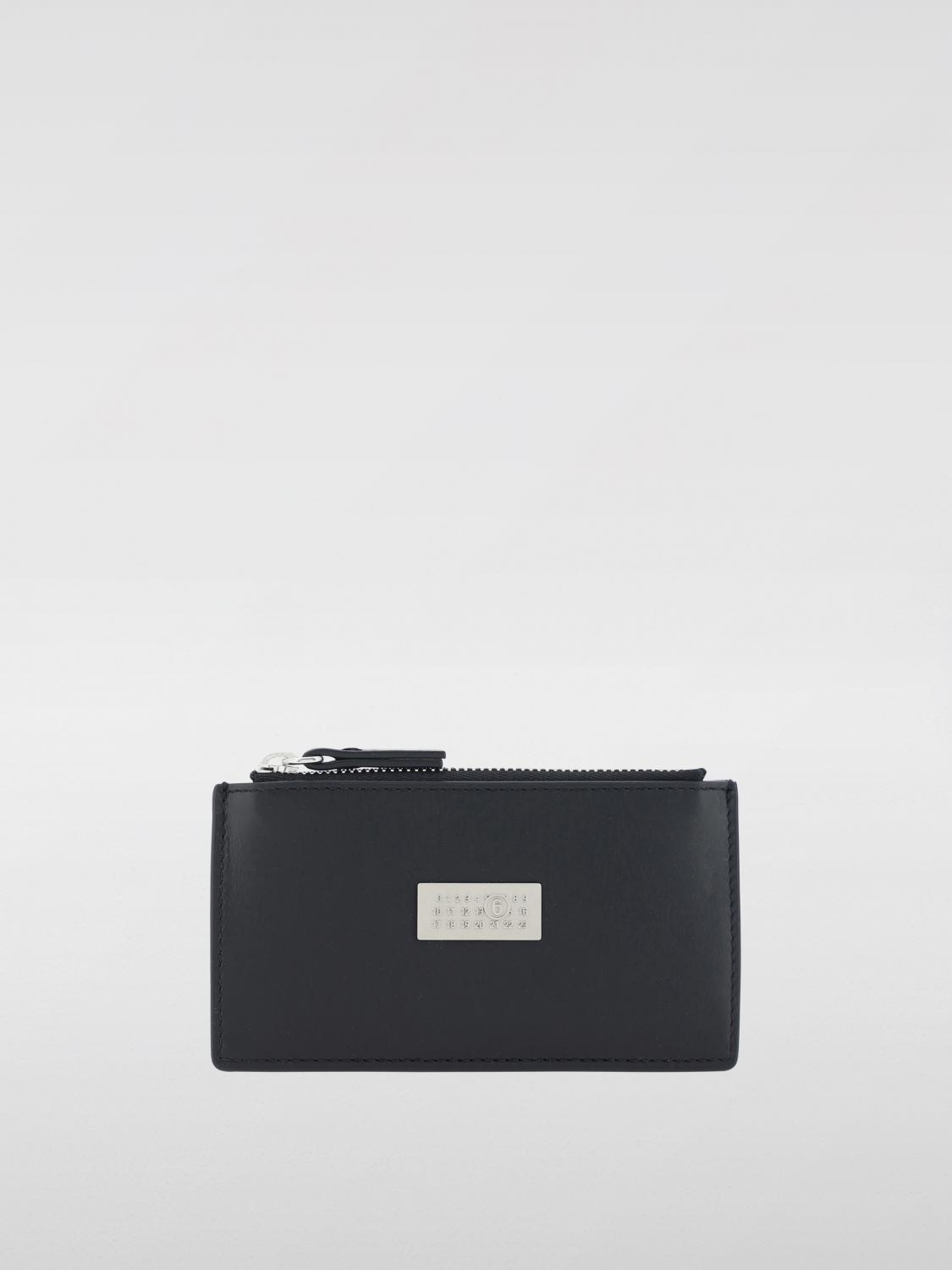 Shop Mm6 Maison Margiela Wallet  Men Color Black