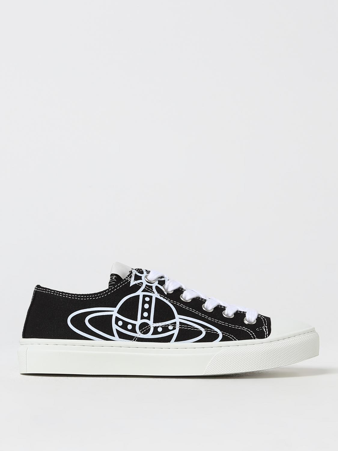 Shop Vivienne Westwood Sneakers  Woman Color Black In Schwarz