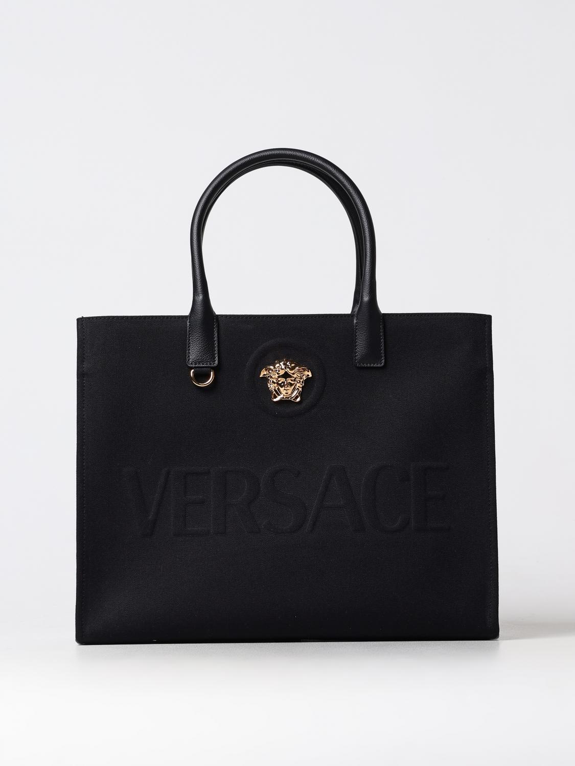 Tote Bags VERSACE Woman color Black 1