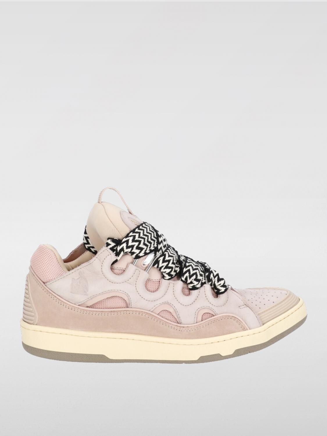 Shop Lanvin Sneakers  Woman Color Pink