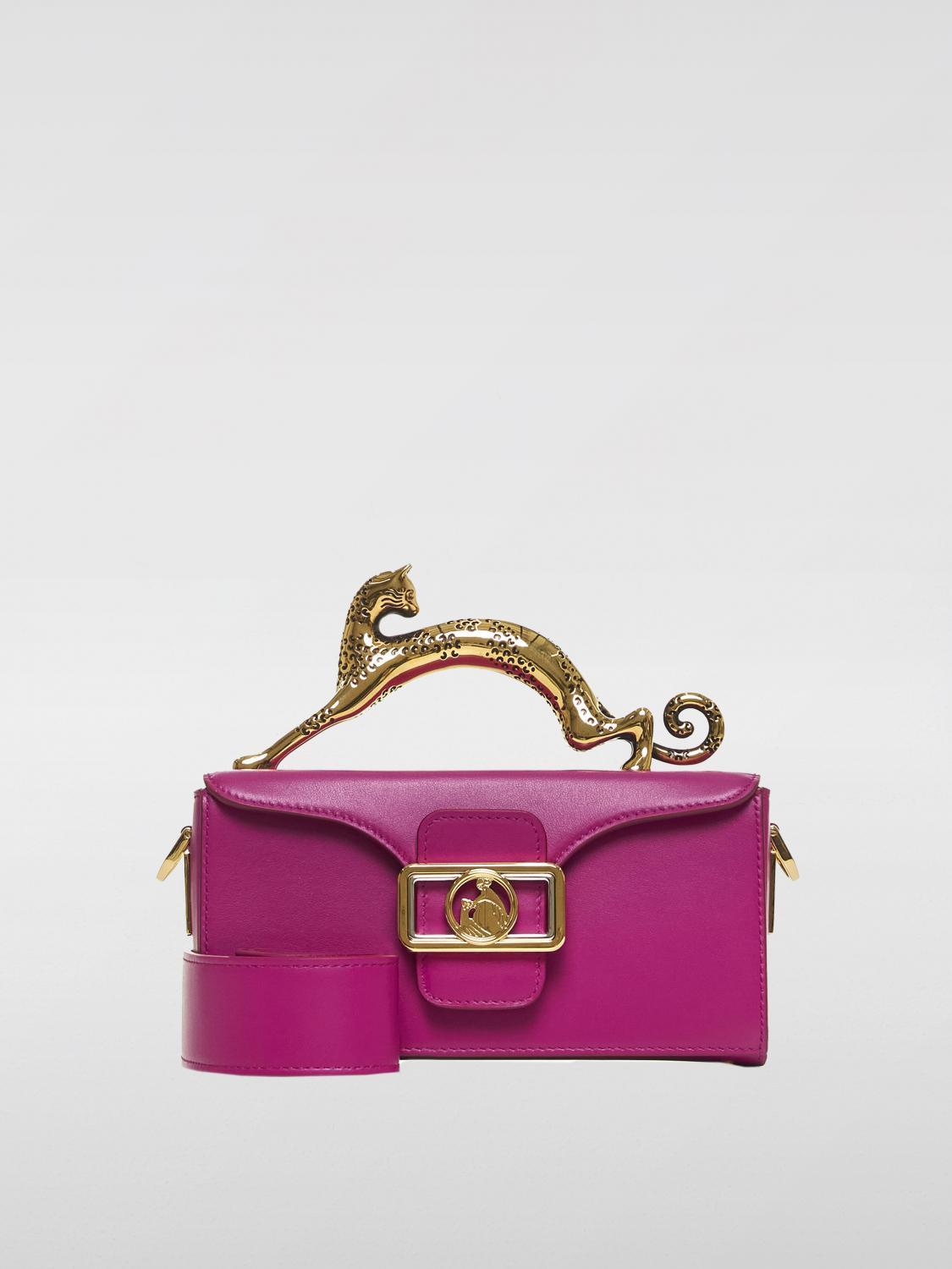 Shop Lanvin Handbag  Woman Color Fuchsia