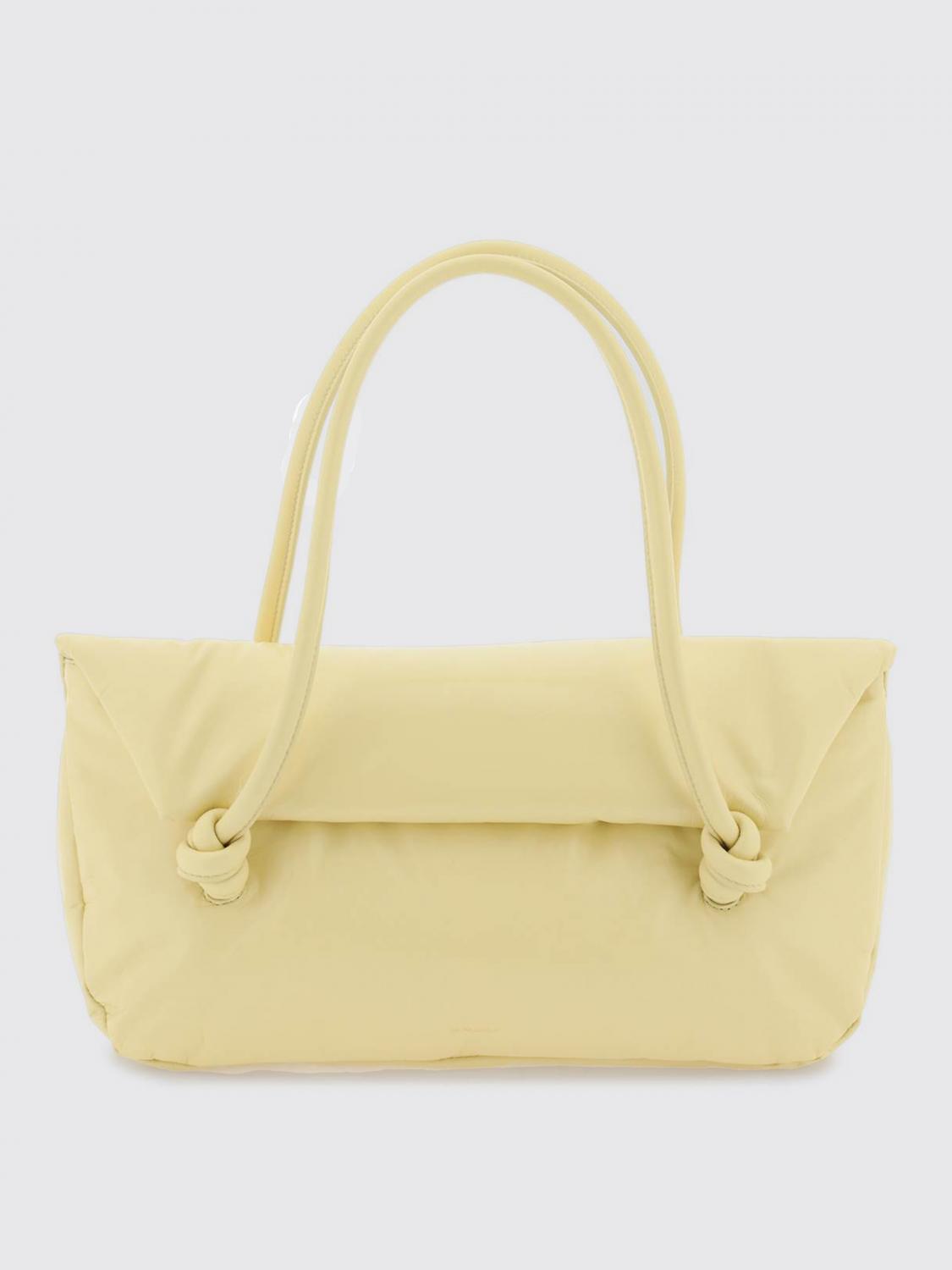 Shop Jil Sander Shoulder Bag  Woman Color Camel In 驼色