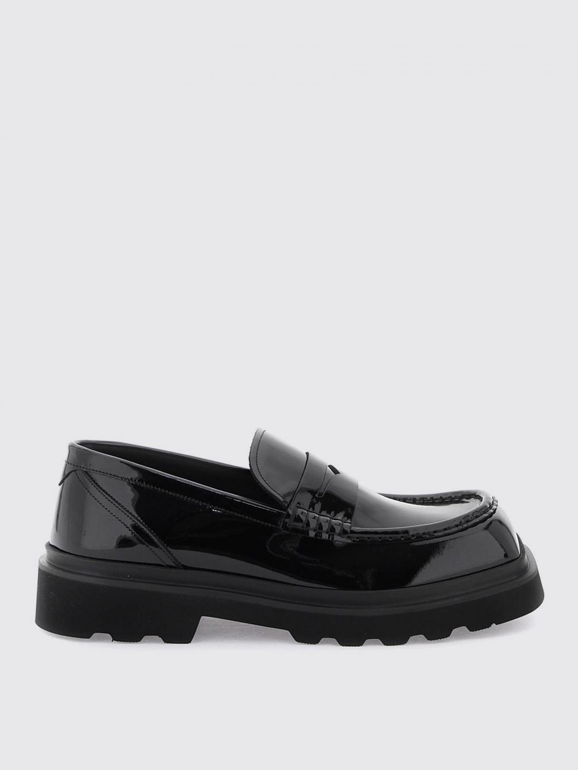 Shop Dolce & Gabbana Loafers  Men Color Black In 黑色