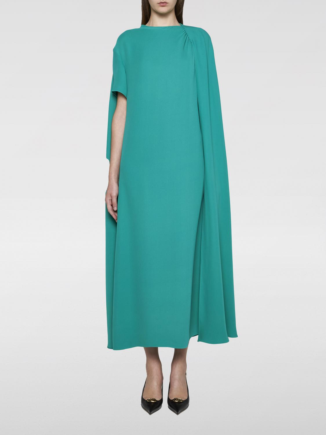 Shop Valentino Dress  Woman Color Water In 水