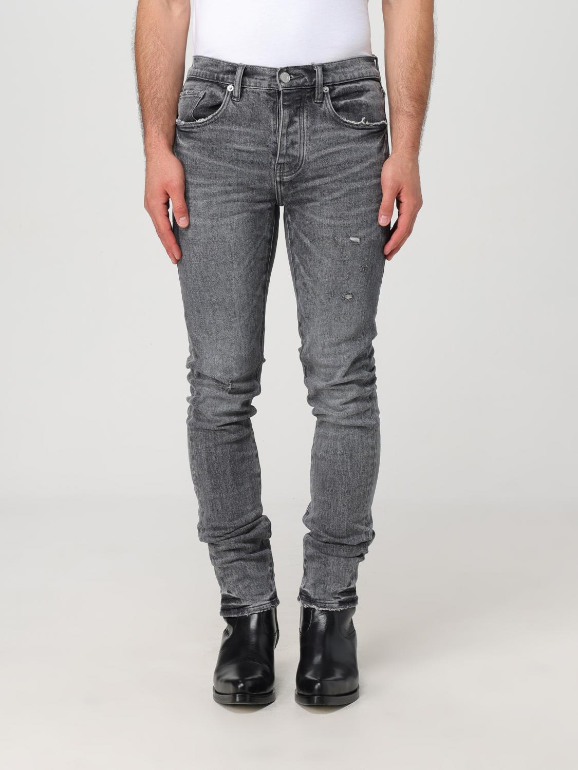 Shop Purple Brand Jeans  Men Color Grey