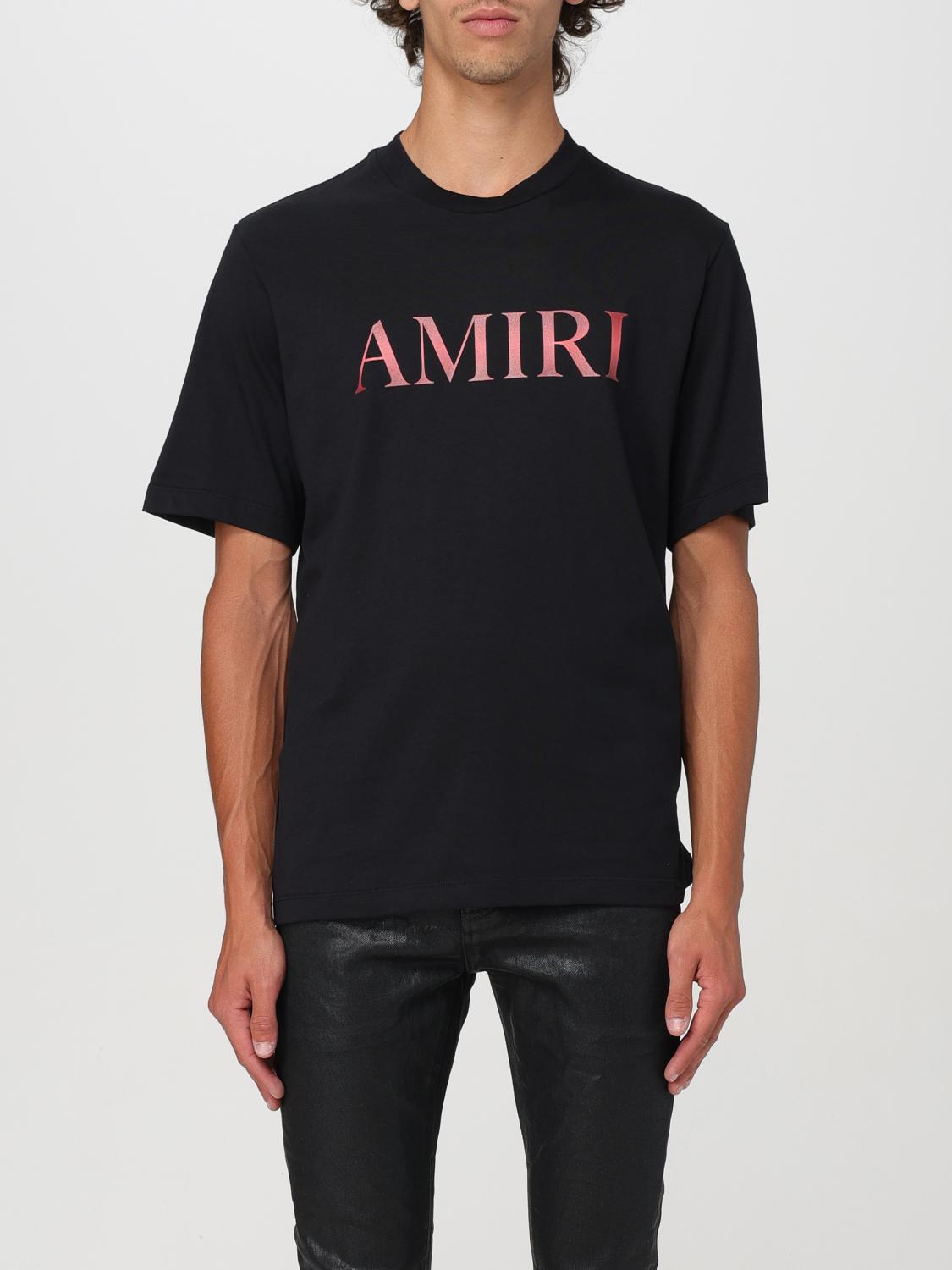 Shop Amiri T-shirt  Men Color Black In 黑色