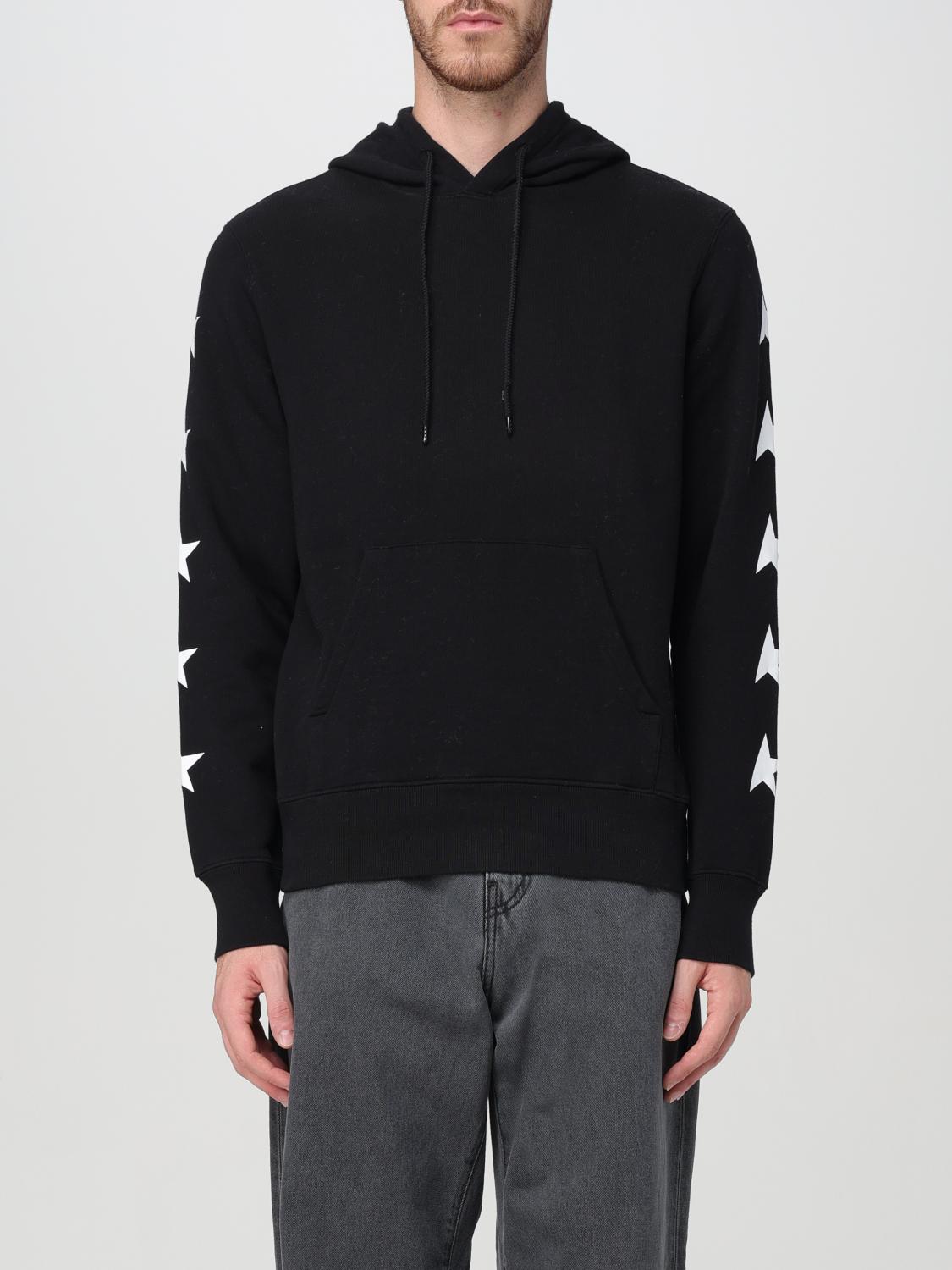 Shop Golden Goose Sweatshirt  Men Color Black In Schwarz