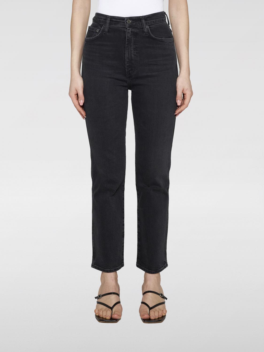 Shop Agolde Jeans  Woman Color Denim