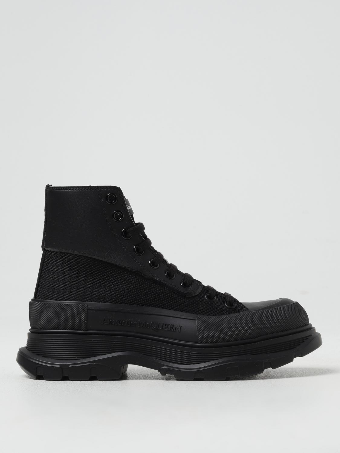 Boots ALEXANDER MCQUEEN Men color Black