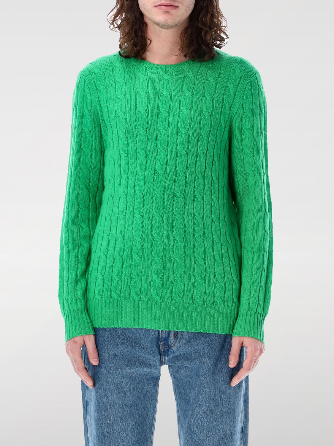 POLO RALPH LAUREN SWEATER POLO RALPH LAUREN MEN COLOR GREEN F75769012