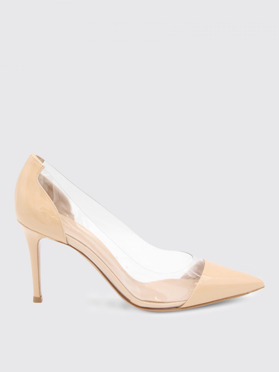 Shop Gianvito Rossi Pumps  Woman Color Nude