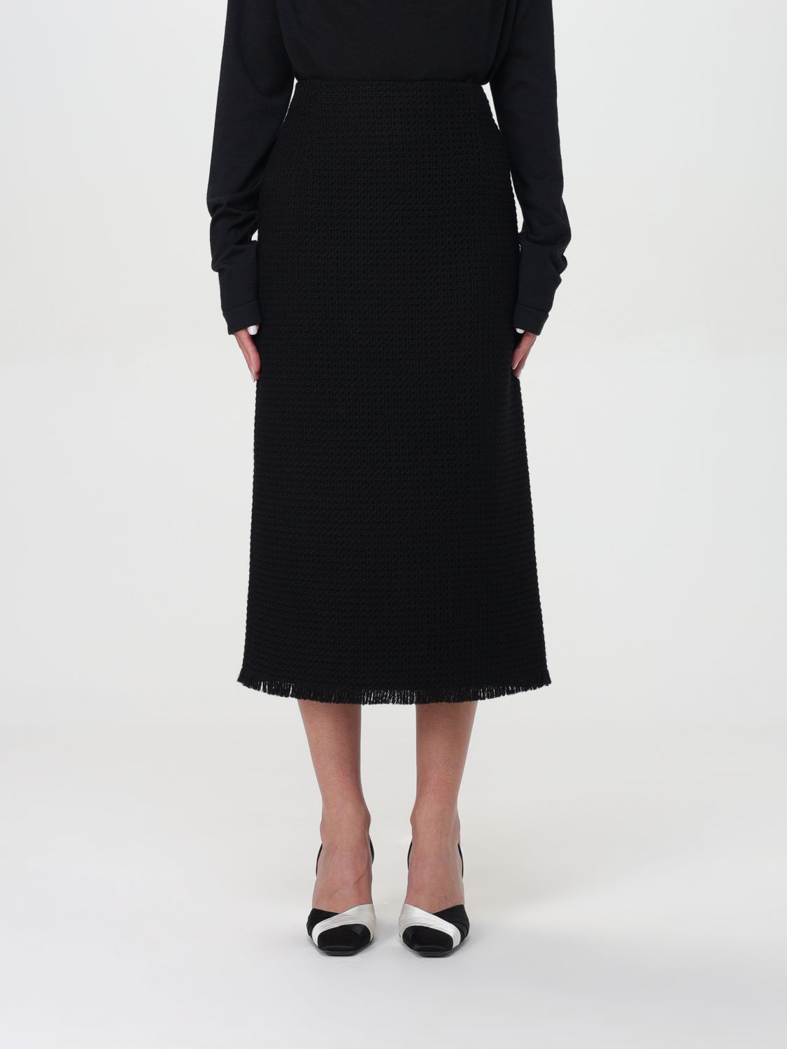 Alberta Ferretti Skirt  Woman Color Black In 黑色