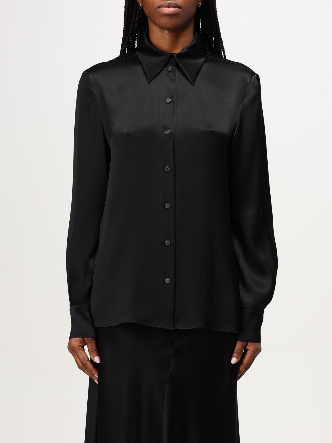 Shop Alberta Ferretti Shirt  Woman Color Black In Schwarz