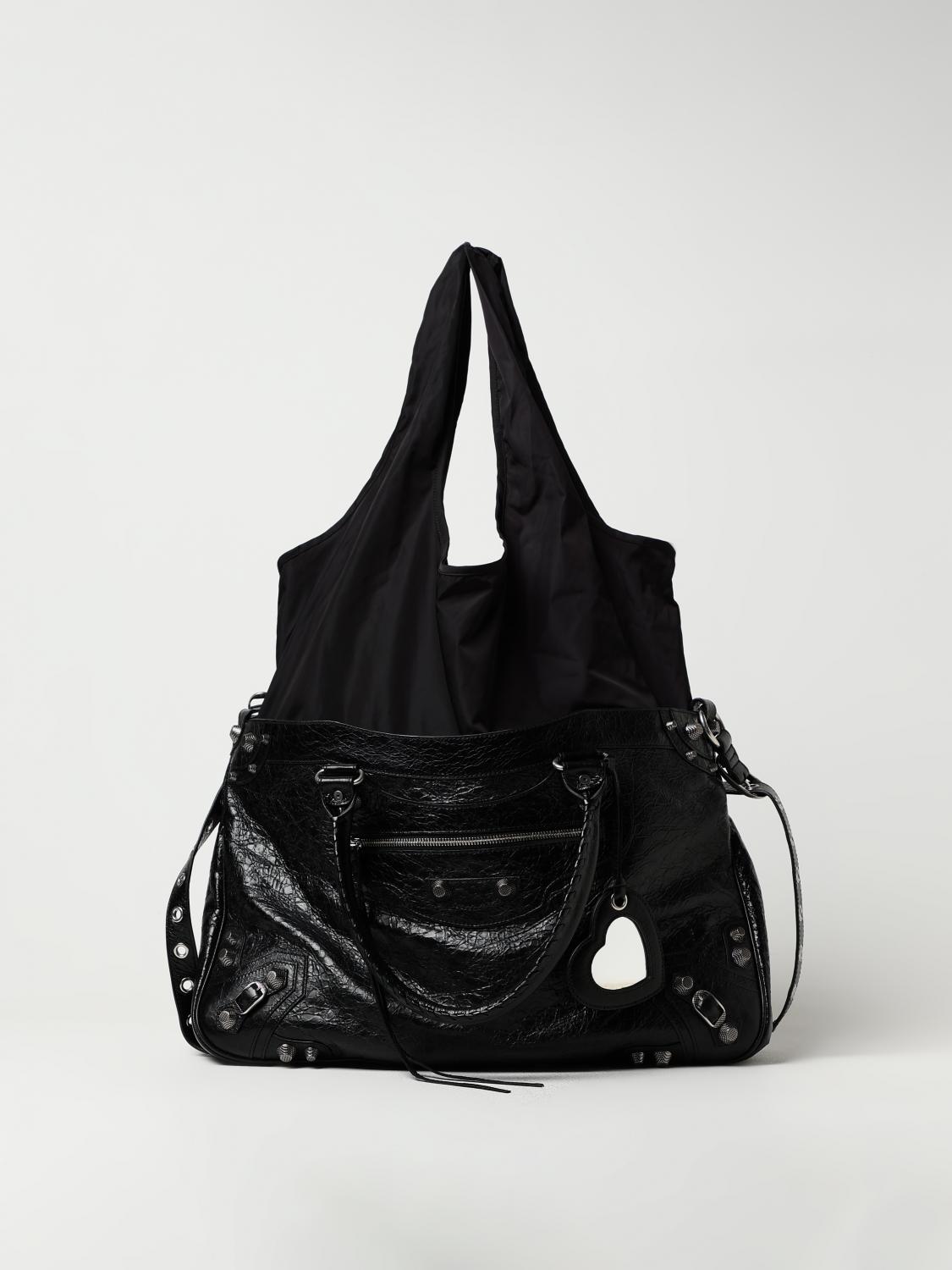 Shop Balenciaga Shoulder Bag  Woman Color Black