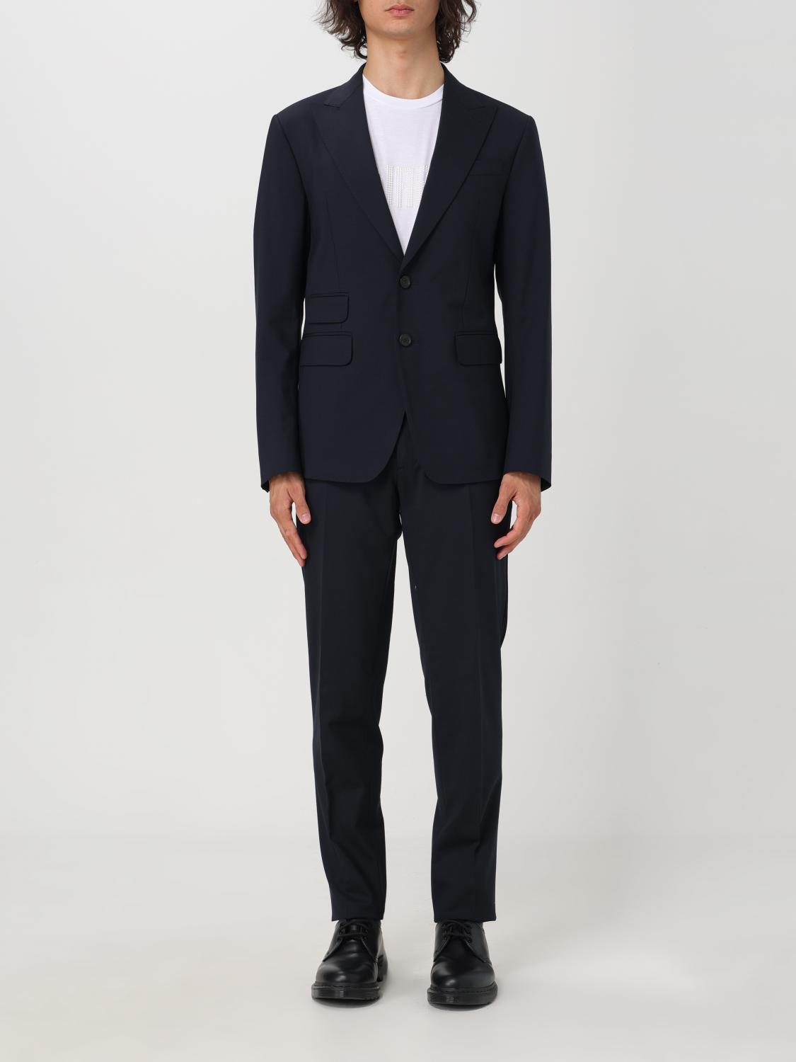 Shop Dsquared2 Suit  Men Color Blue