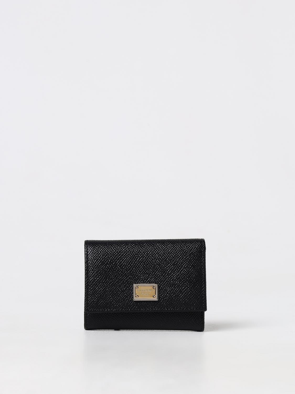 Dolce & Gabbana Wallet Woman Color Black In 黑色