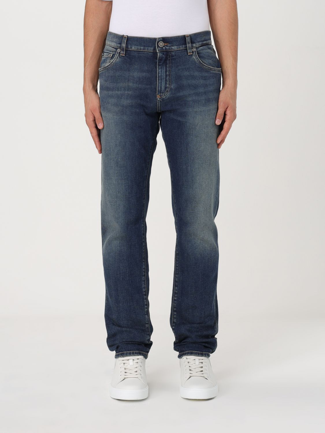 Dolce & Gabbana Jeans  Men Color Denim In 牛仔布