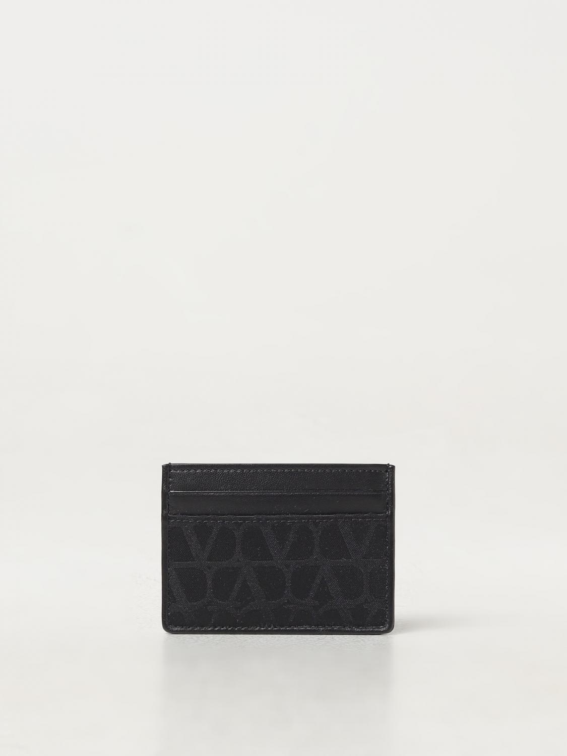 Shop Valentino Wallet  Garavani Men Color Black