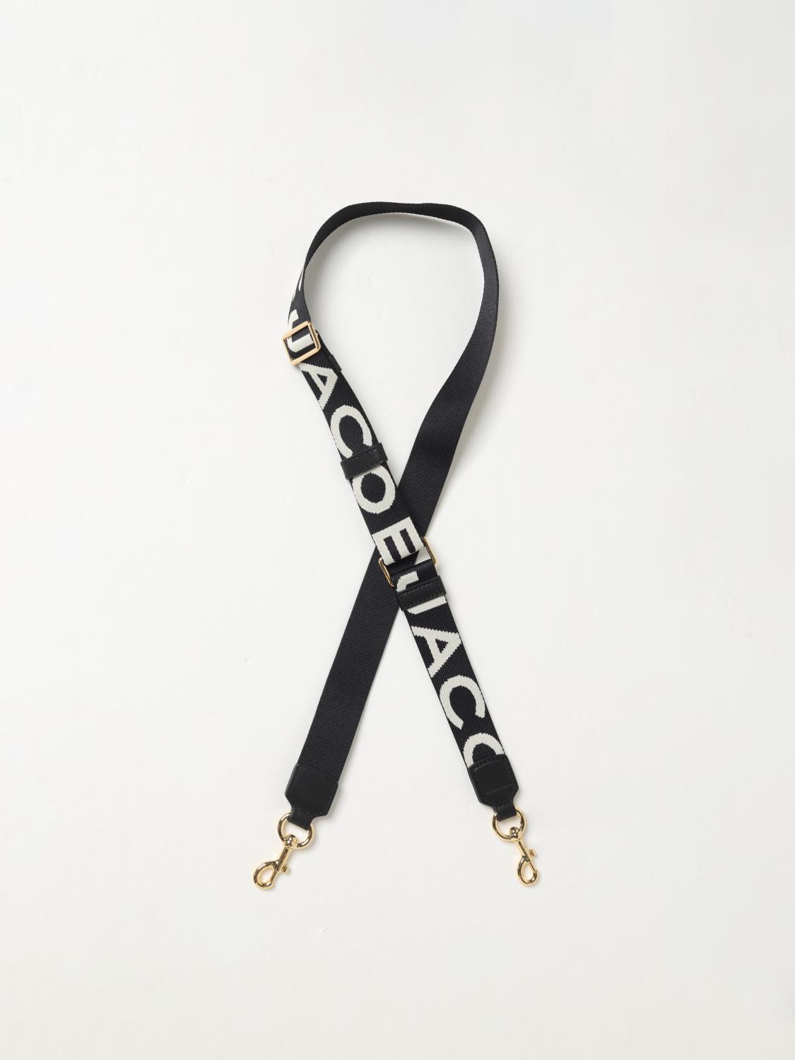 Shop Marc Jacobs Shoulder Strap  Woman Color Black In 黑色