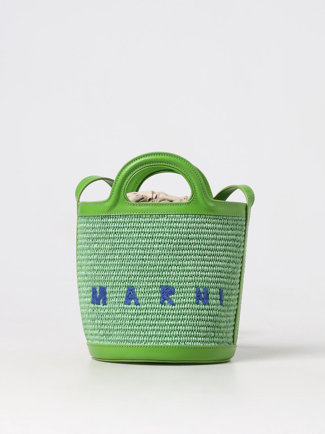 Shop Marni Handbag  Woman Color Green