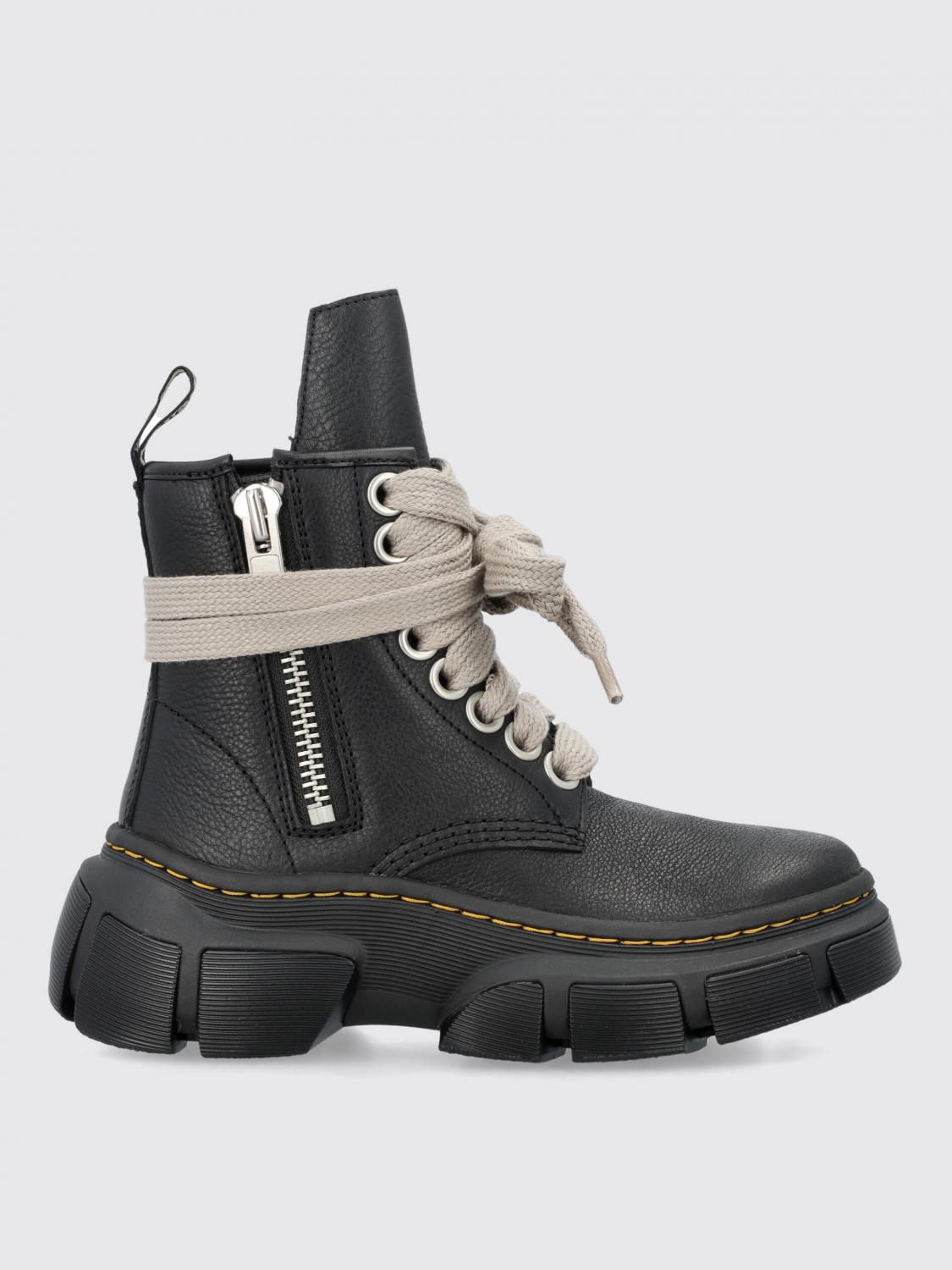 Dr. Martens X Rick Owens Flat Shoes  Woman Color Black