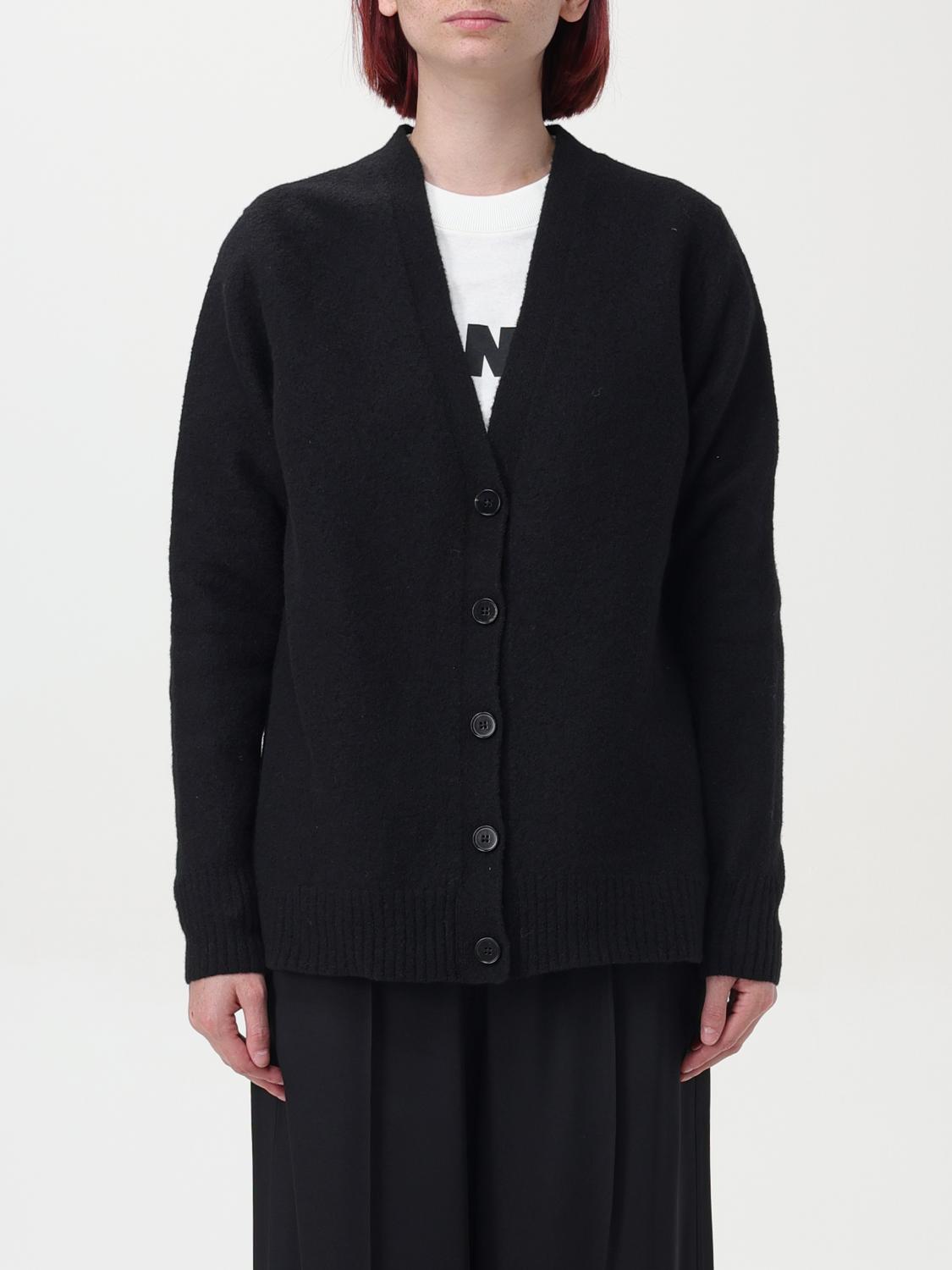 Shop Jil Sander Cardigan  Woman Color Black