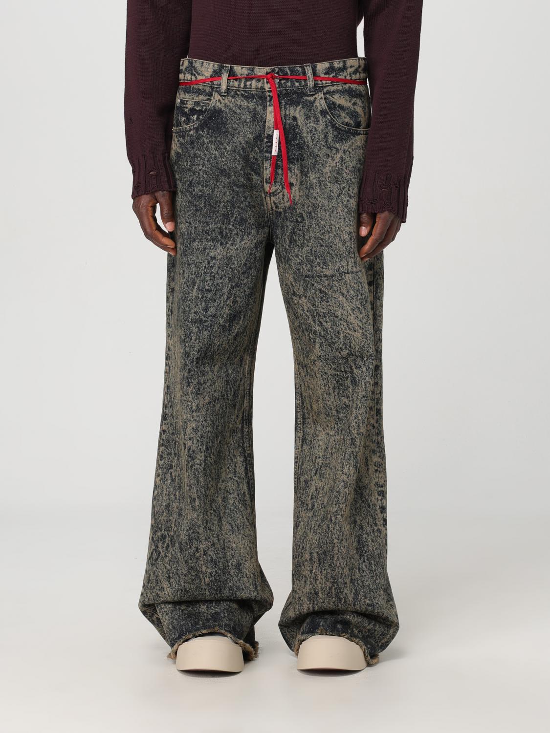 Shop Marni Jeans  Men Color Denim