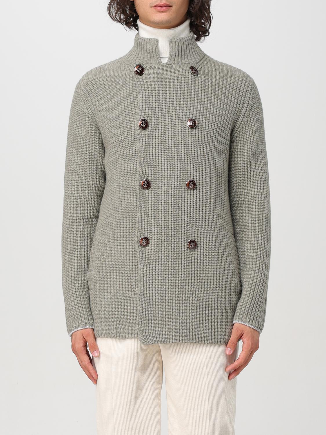 BRUNELLO CUCINELLI CARDIGAN BRUNELLO CUCINELLI MEN COLOR GREEN F76621012