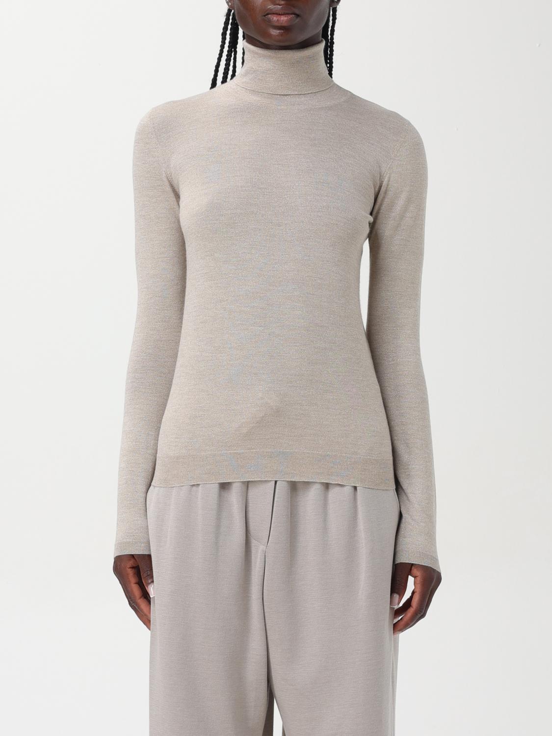 Shop Brunello Cucinelli Sweater  Woman Color Beige