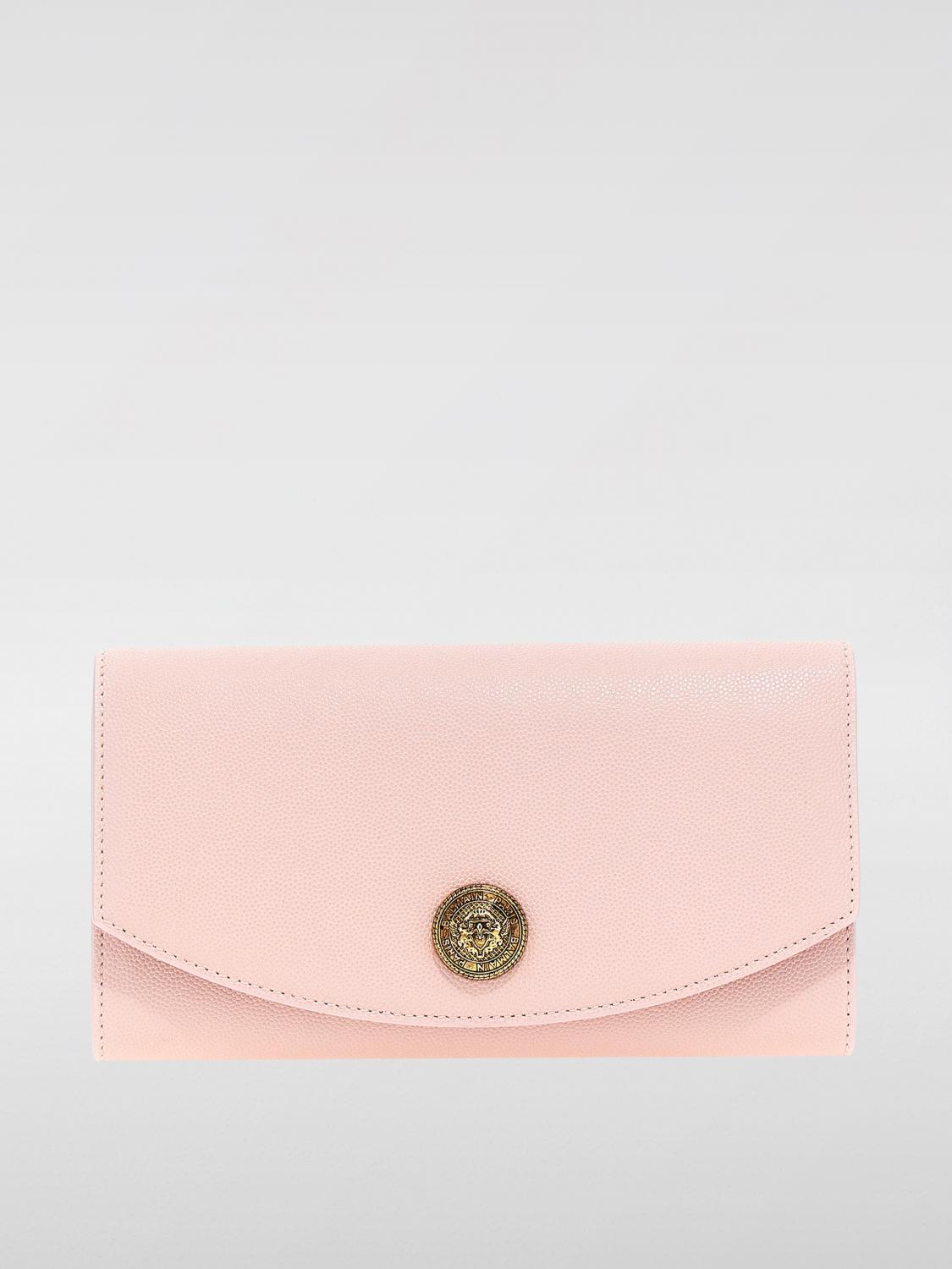 Shop Balmain Clutch  Woman Color Pink