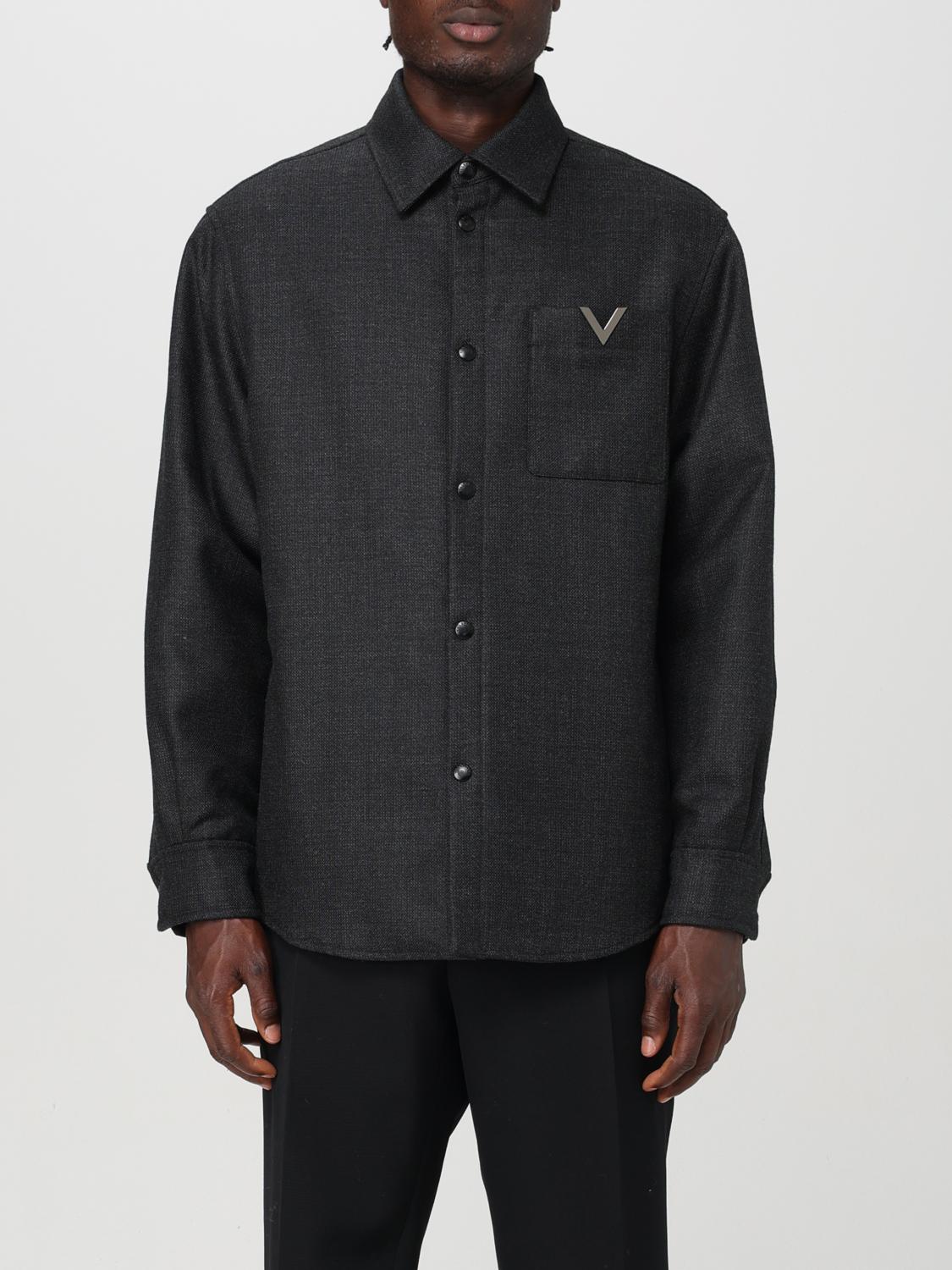 Shop Valentino Jacket  Men Color Black