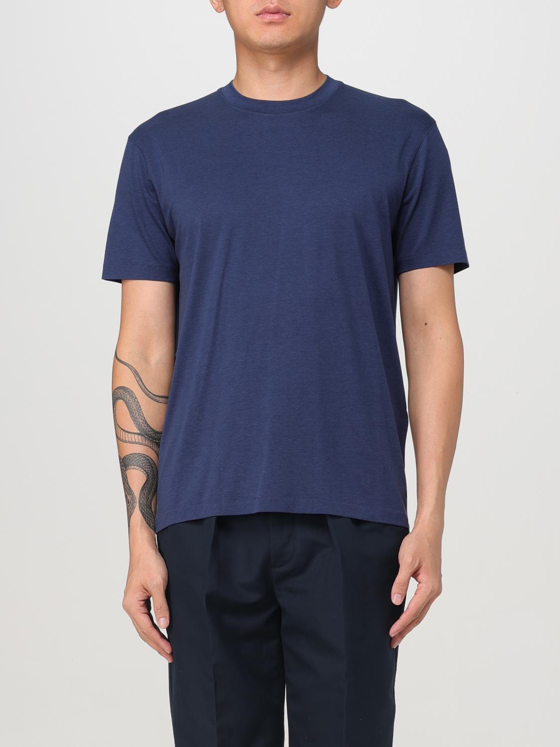 Shop Tom Ford T-shirt  Men Color Blue 1 In Blau 1