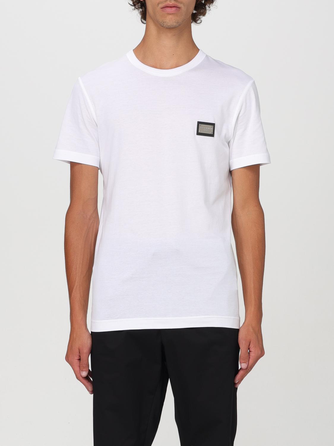 Shop Dolce & Gabbana T-shirt  Men Color White In 白色