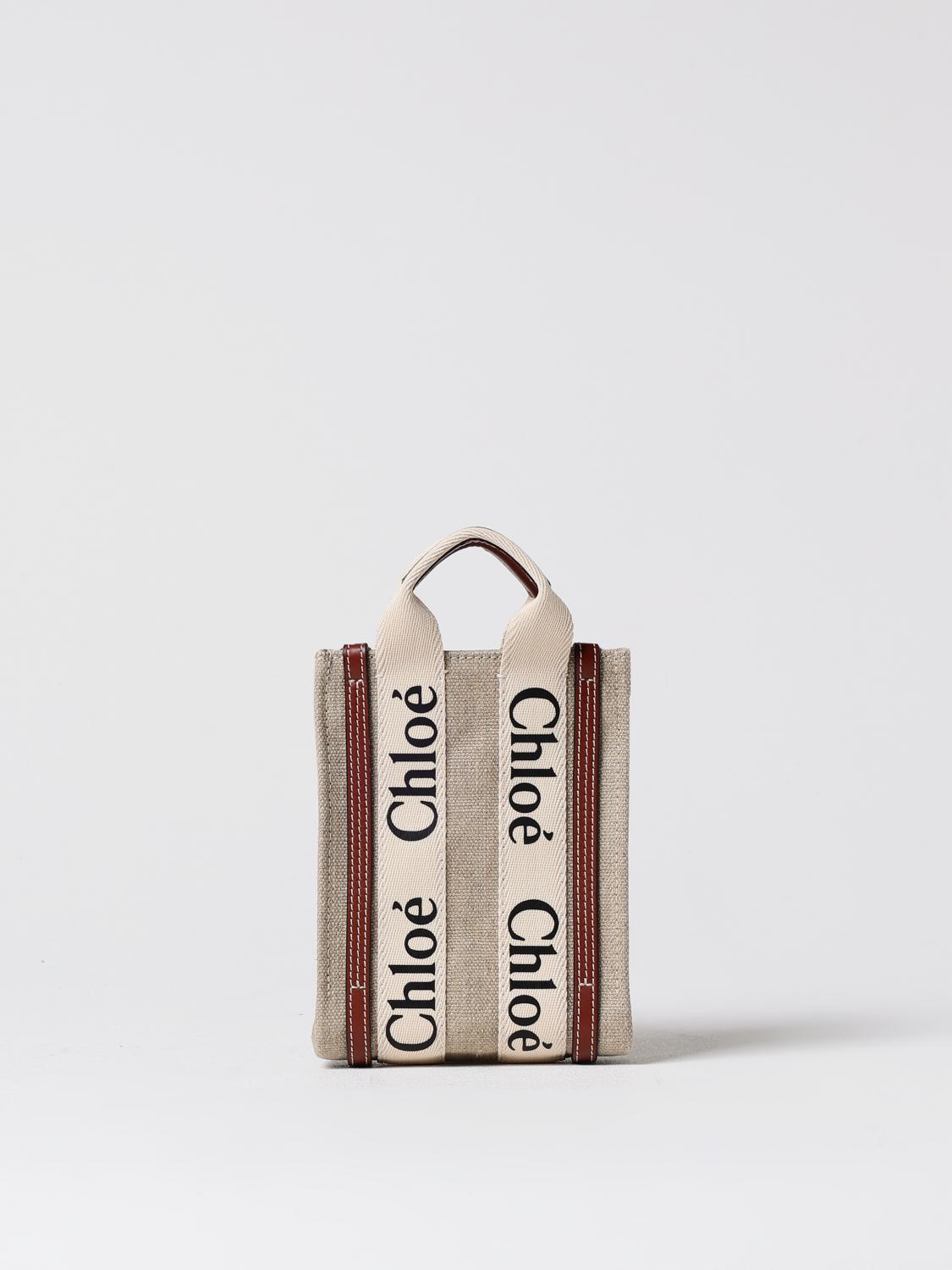 CHLOÉ TOTE BAGS CHLOÉ WOMAN COLOR SAND F76961054