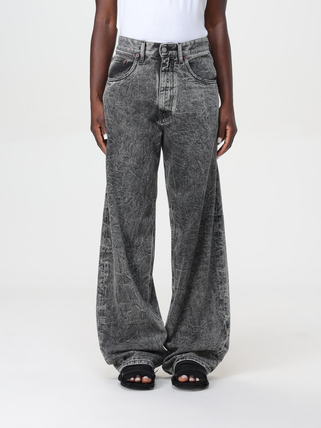 Mm6 Maison Margiela Jeans  Woman Color Grey In 灰色