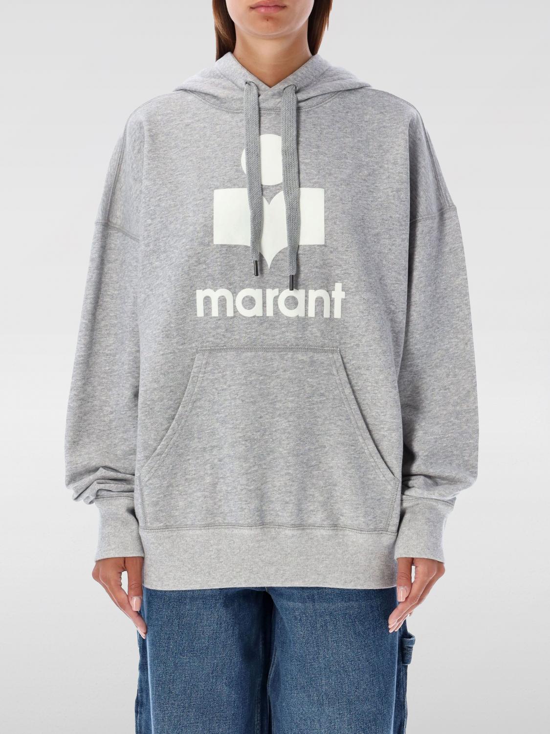 Shop Isabel Marant Étoile Sweatshirt Isabel Marant Etoile Woman Color Mouse Grey