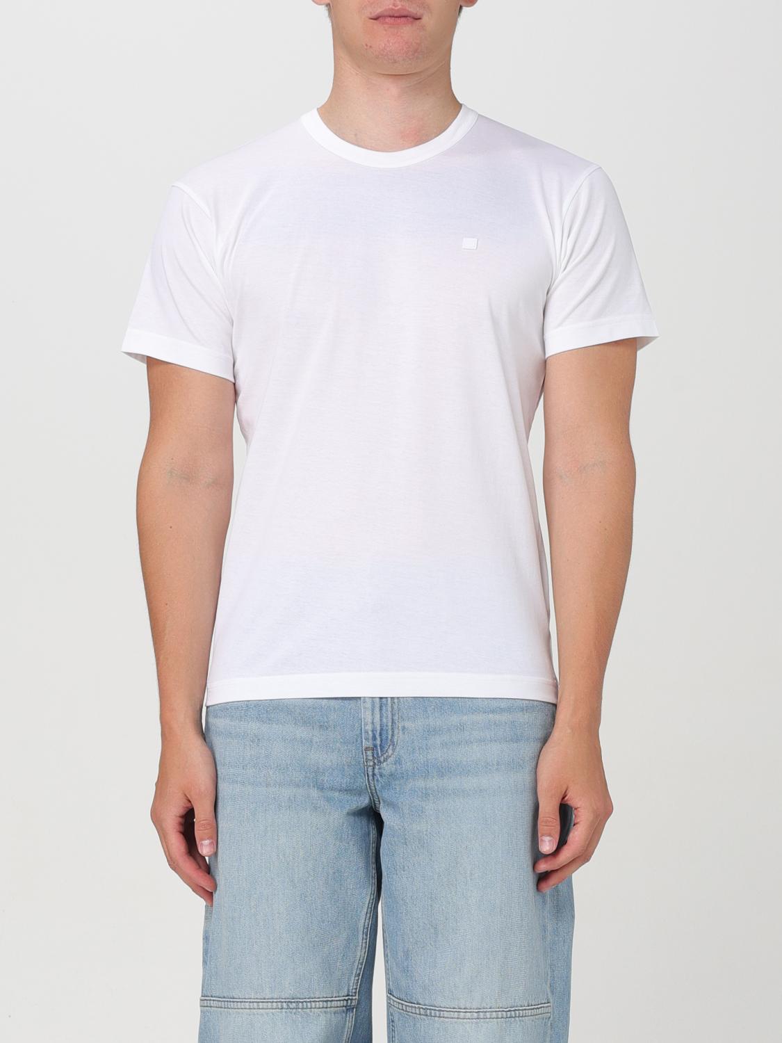 Shop Acne Studios T-shirt  Men Color White In Weiss