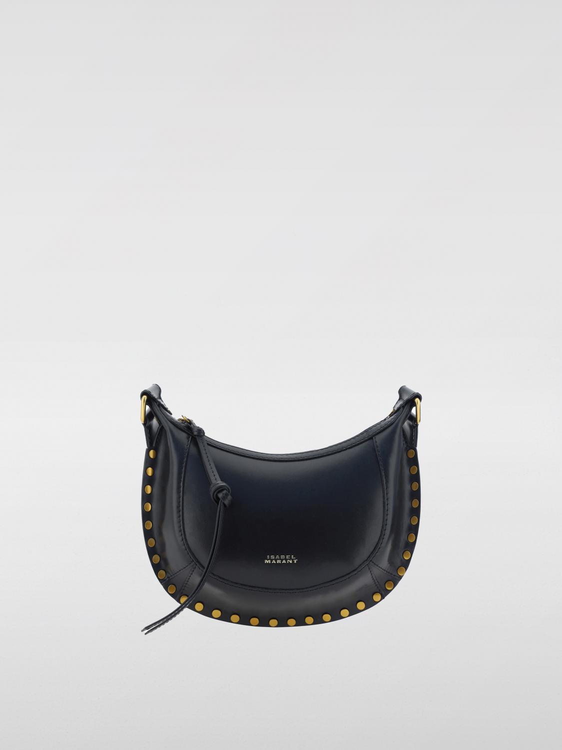 Shop Isabel Marant Shoulder Bag  Woman Color Black In 黑色