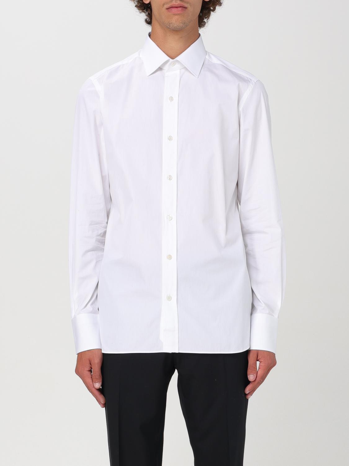 Shop Tom Ford Shirt  Men Color White In 白色