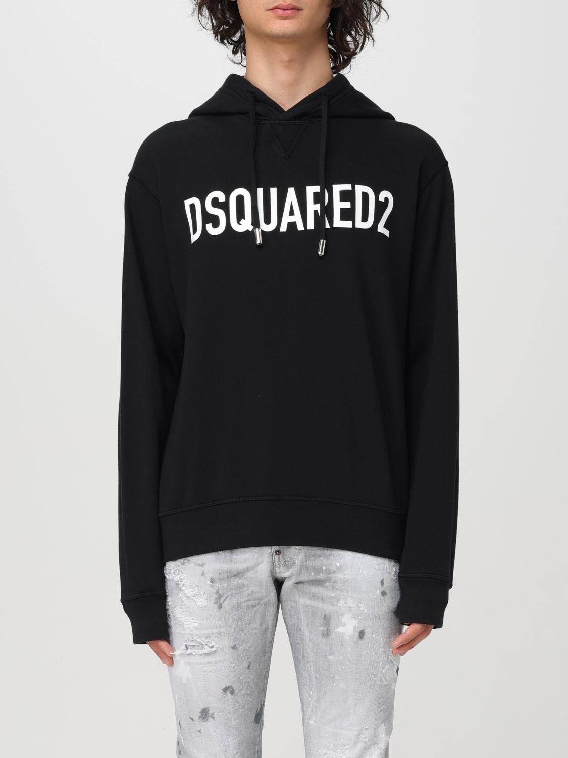 Shop Dsquared2 Sweatshirt  Men Color Black