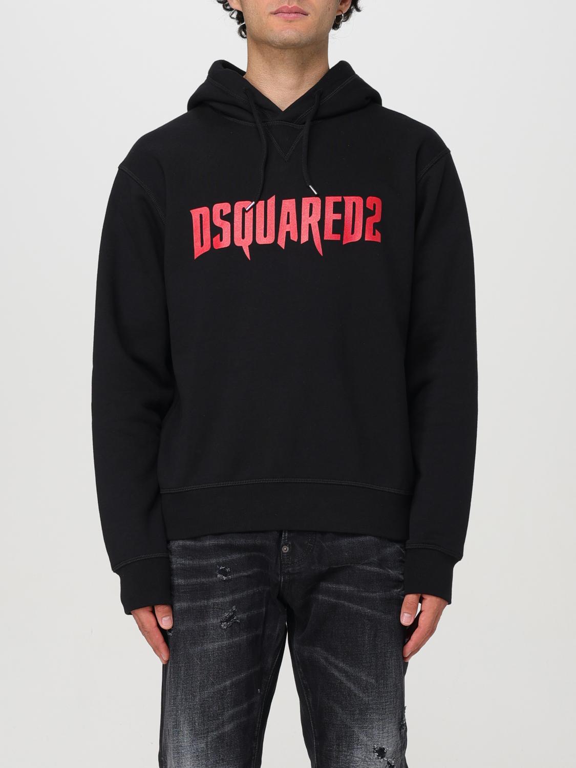 Shop Dsquared2 Sweatshirt  Men Color Black