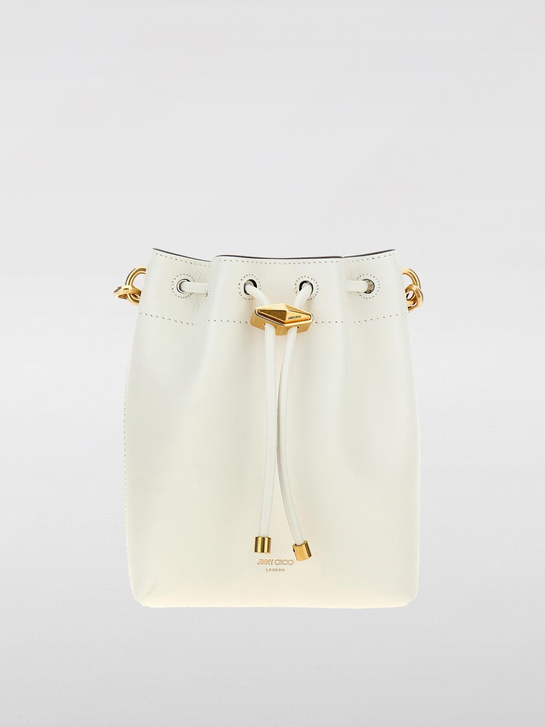 Shop Jimmy Choo Mini Bag  Woman Color White In 白色