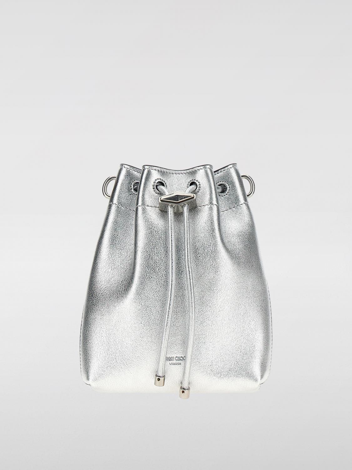 Shop Jimmy Choo Mini Bag  Woman Color Silver In 银色