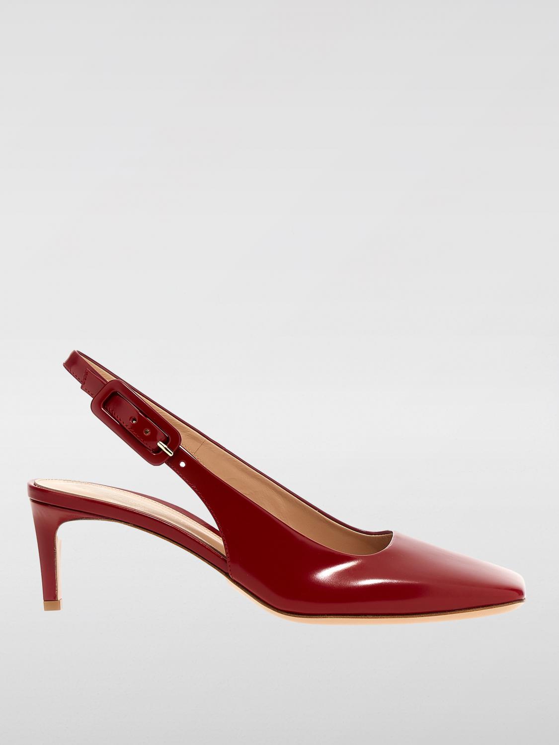 Shop Gianvito Rossi High Heel Shoes  Woman Color Red In 红色