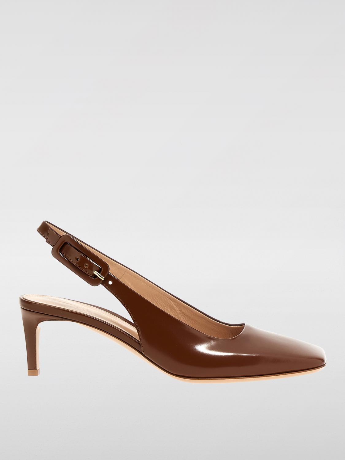 Shop Gianvito Rossi High Heel Shoes  Woman Color Brown In 棕色