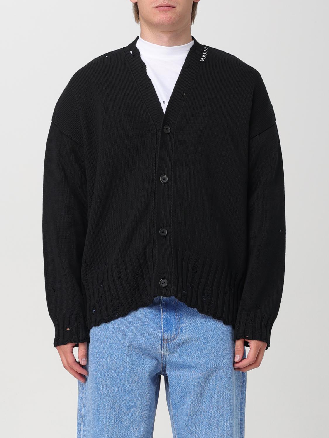 Shop Marni Cardigan  Men Color Black