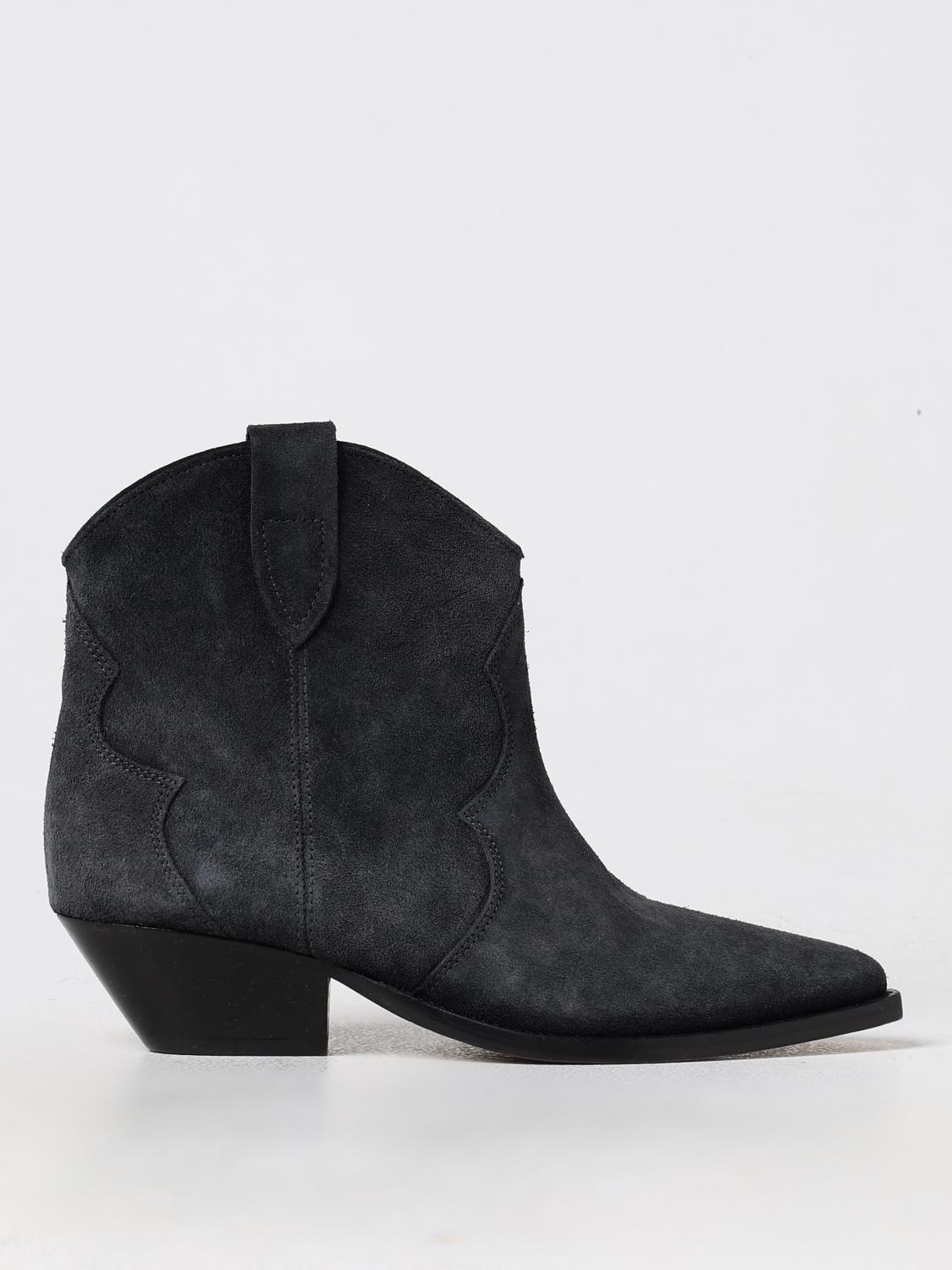 Flat Ankle Boots ISABEL MARANT Woman color Black