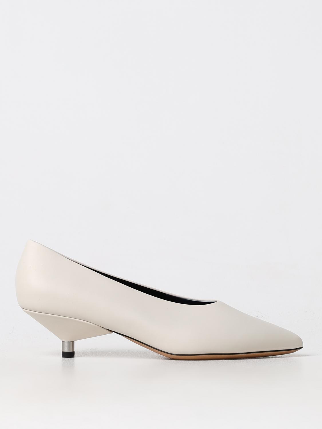 Shop Isabel Marant Pumps  Woman Color White In Weiss